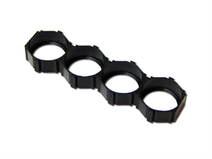 Battery Holder: for 21700 cells- Offset - Unlimited Expandable (#6767)| Number of Cells| 4-Cell