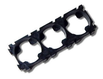 Battery Holder: 18650 3-cell Unlimited Expandable Battery Holder (#3773)