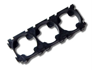 Battery Holder: for 21700 cells - Unlimited Expandable (#6467)| Number of Cells| 3-Cell