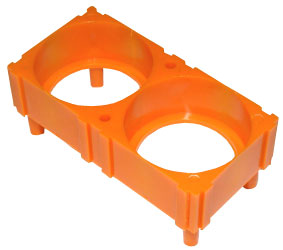 Battery Holder: M Size Unlimited Expandable Battery Holder for LFP38120 Cell (BH2M) (#3990)