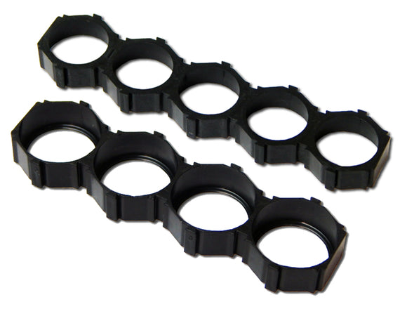 Battery Holder: for 21700 cells- Offset - Unlimited Expandable (#6767)