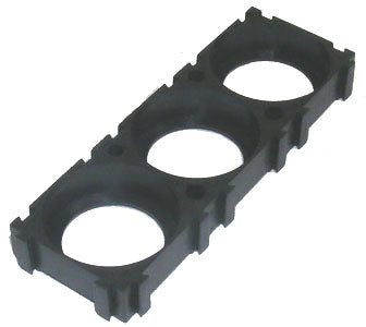 Battery Holder: 3-cell Long C / 26650 Size Unlimited Expandable Battery Holder (#7019)