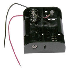 Battery Holder 2 x C  With 6" 24AWG Wire Leads - RoHS Compliant (BC2C) (#2091)