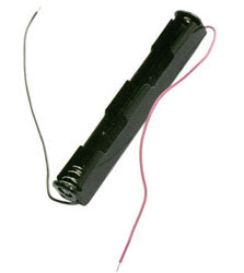 Battery holder: 2 x AA Battery Holder With 6" 26AWG Wire Leads - RoHS Compliance (BCL2AA) (#2118)