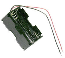 Battery holder: 4x AA Battery Holder With 6" 26AWG Wire Leads - RoHS Compliant (BE4AA) (#2120)