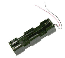 Battery holder: 8 x AA Battery Holder With 6" 26AWG Wire Leads - RoHS Compliant (BEL8AA) (#5150)
